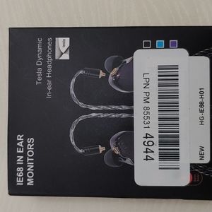 IE68 In Ear Monitors New